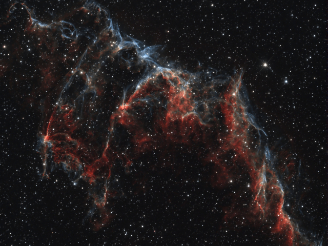 NGC 6992 - Восточная туманность Вуаль в созвездии Лебедя